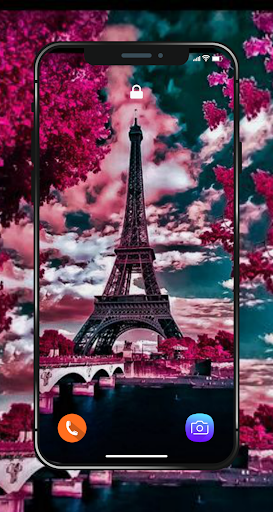 Paris Wallpapers HD | 4K Eiffel Tower Wallpapers - Image screenshot of android app