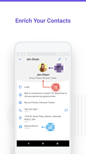 Contacts+ Pro - عکس برنامه موبایلی اندروید