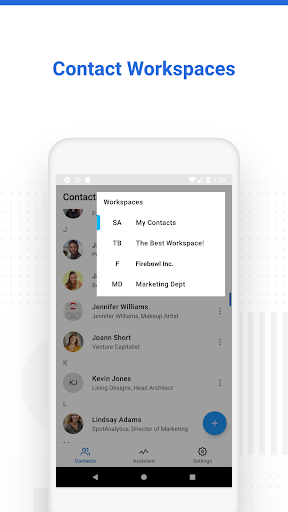 Contacts+ Pro - عکس برنامه موبایلی اندروید