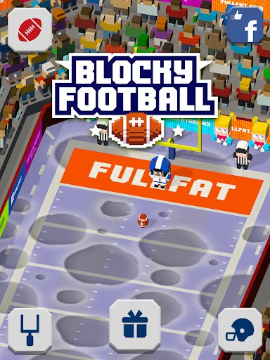 Blocky Football - Gameplay image of android game