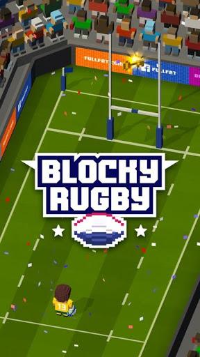 Blocky Rugby - Gameplay image of android game