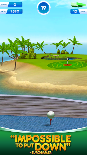 Flick Golf World Tour - Gameplay image of android game