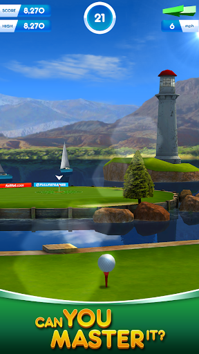 Flick Golf World Tour - Gameplay image of android game