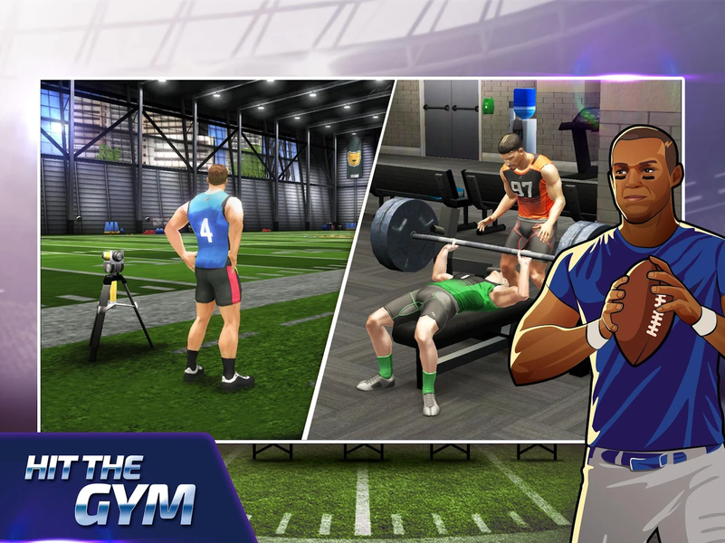 All Star Quarterback 25 - Gameplay image of android game