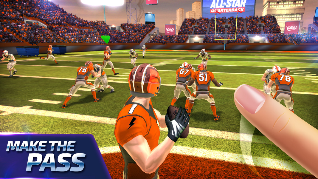 All Star Quarterback 24 - Gameplay image of android game
