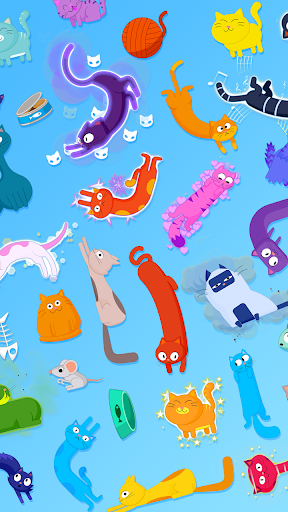 Cat Stack - Gameplay image of android game