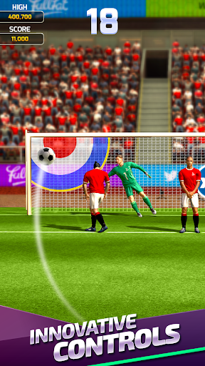 Flick Soccer! - عکس بازی موبایلی اندروید