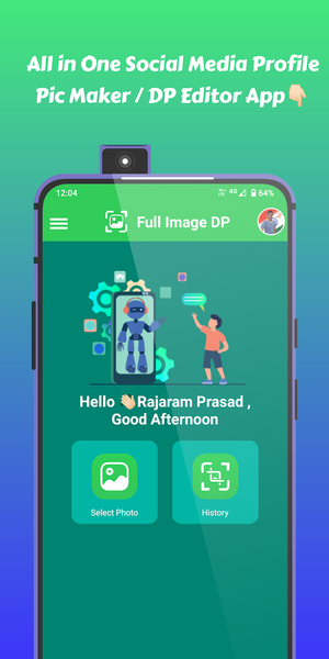 Full Image DP - DP Editor App - Image screenshot of android app