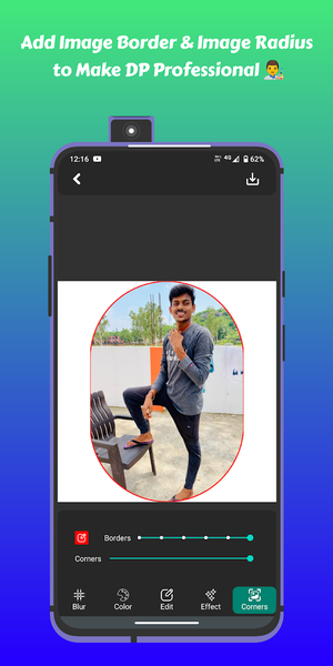 Full Image DP - DP Editor App - Image screenshot of android app