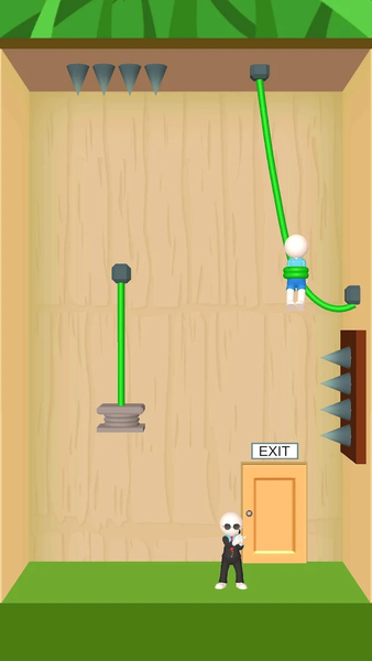 Rope Cutting-Save Human - عکس بازی موبایلی اندروید