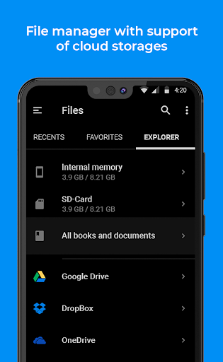 FullReader – e-book reader - عکس برنامه موبایلی اندروید