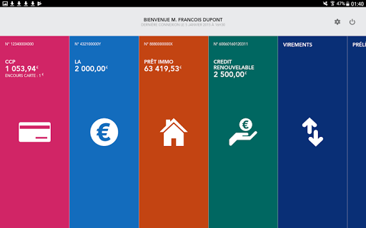 La Banque Postale - عکس برنامه موبایلی اندروید