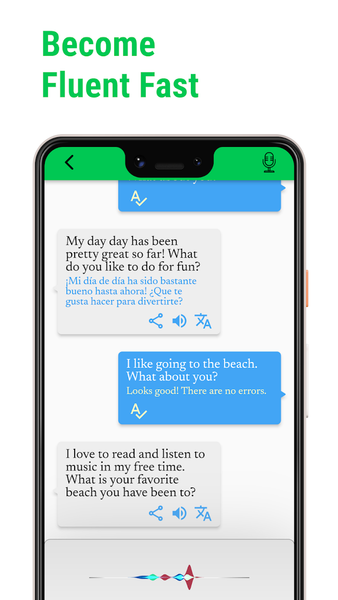Fully Fluent - Learn Languages - Image screenshot of android app