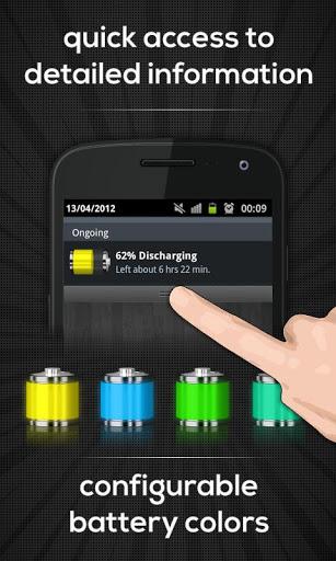 Battery Indicator - عکس برنامه موبایلی اندروید