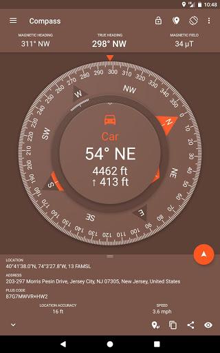 Compass - عکس برنامه موبایلی اندروید
