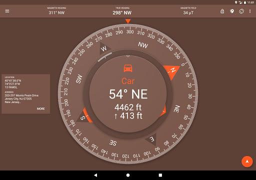 Compass - عکس برنامه موبایلی اندروید