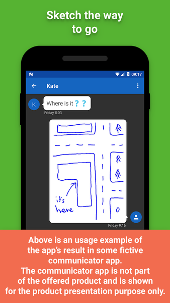 Handwritten Messages, MMS - عکس برنامه موبایلی اندروید