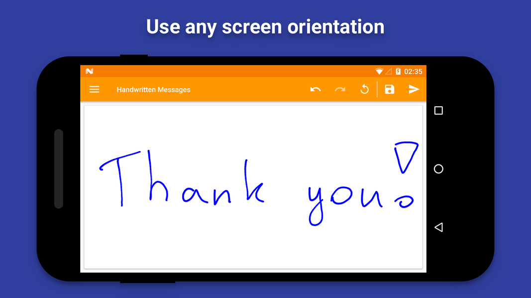 Handwritten Messages, MMS - عکس برنامه موبایلی اندروید