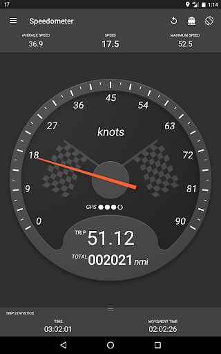 Speedometer - عکس برنامه موبایلی اندروید