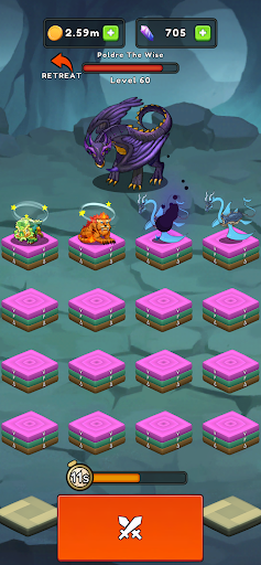 Merge Monsters - Earn Bitcoin - Gameplay image of android game
