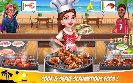 Chef Beach Bbq Cooking Game - Gameplay image of android game