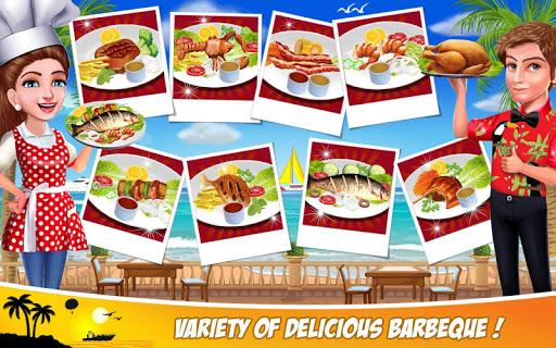 Chef Beach Bbq Cooking Game - عکس بازی موبایلی اندروید