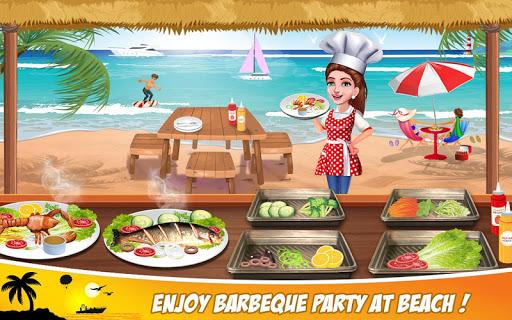 Chef Beach Bbq Cooking Game - عکس بازی موبایلی اندروید