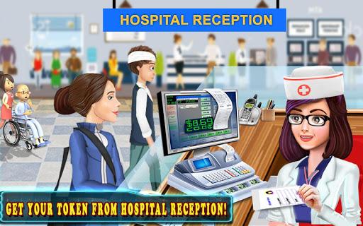 Hospital Cash Register Cashier - Gameplay image of android game