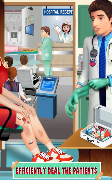Sports Injuries Doctor Games - Gameplay image of android game