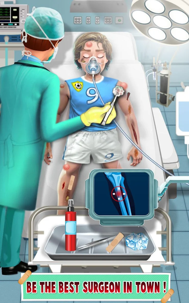 Sports Injuries Doctor Games - Gameplay image of android game