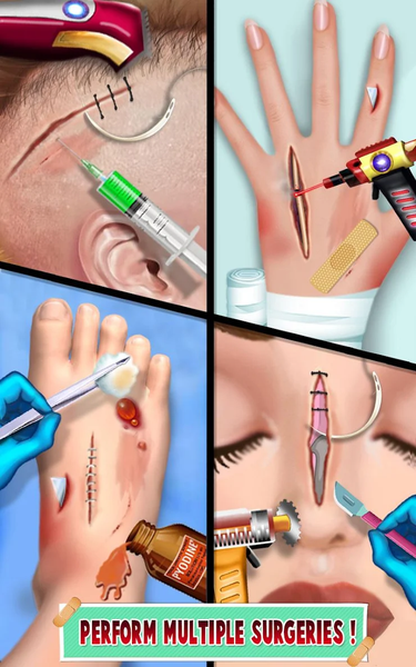 Sports Injuries Doctor Games - Gameplay image of android game