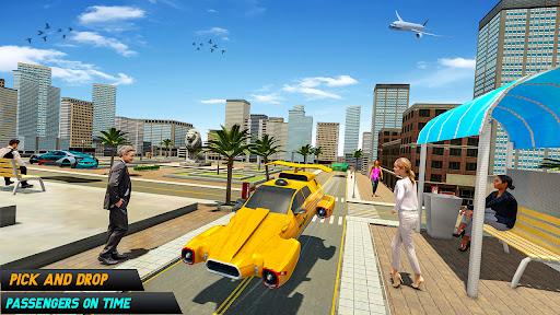 Flying Car Games: Taxi Games - عکس برنامه موبایلی اندروید