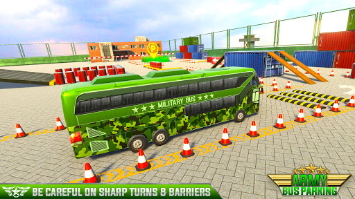US Police Bus Parking Game - Image screenshot of android app