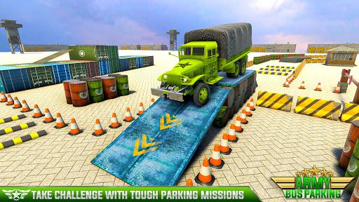 US Police Bus Parking Game - Image screenshot of android app