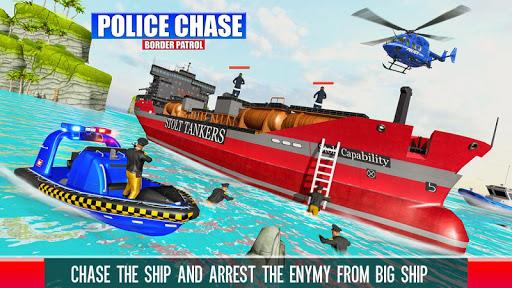 Police Chase: Police Boat Game - عکس بازی موبایلی اندروید