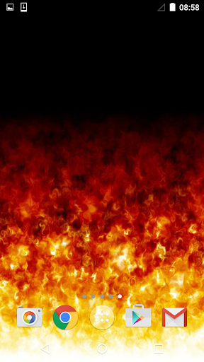 Fire Live Wallpaper - Image screenshot of android app