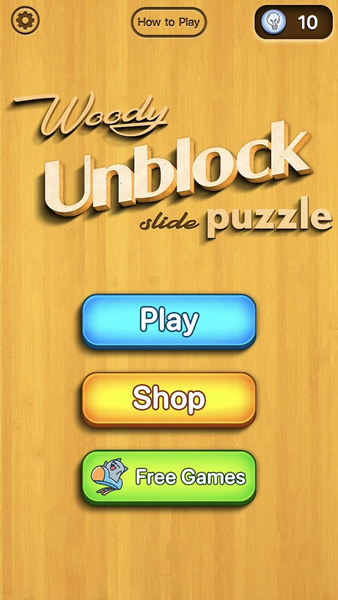 Woody Unblock Slide Puzzle - Gameplay image of android game