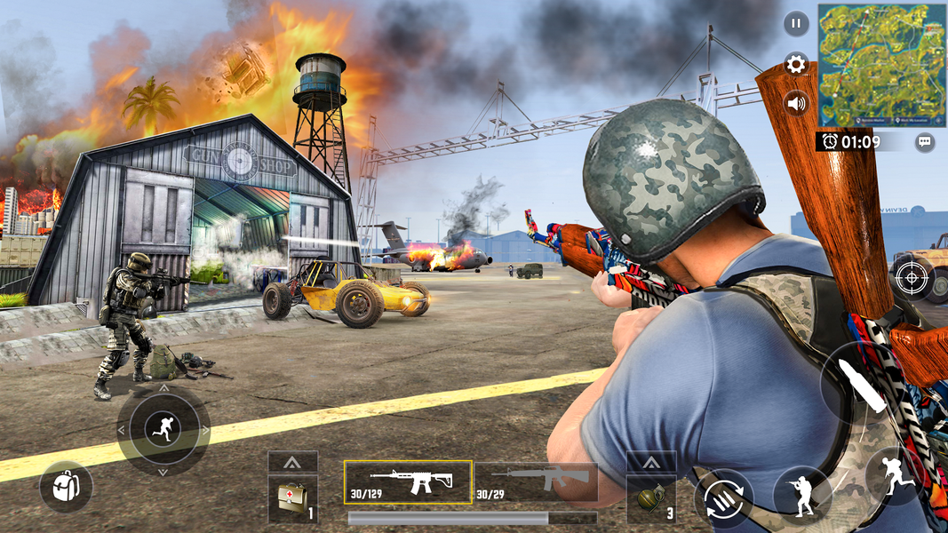 Army Commando FPS Shooting ۳d - عکس بازی موبایلی اندروید