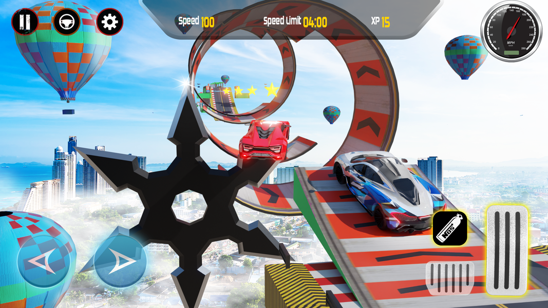 Rampa Car Game: GT Car stunts - عکس بازی موبایلی اندروید