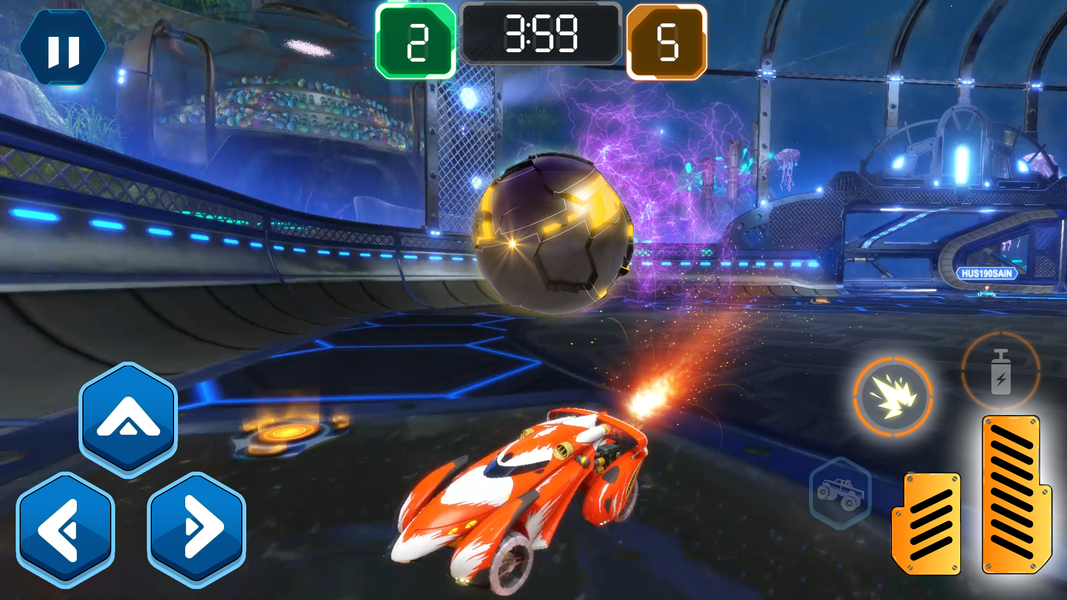 Rocket Car Ultimate Ball - عکس بازی موبایلی اندروید