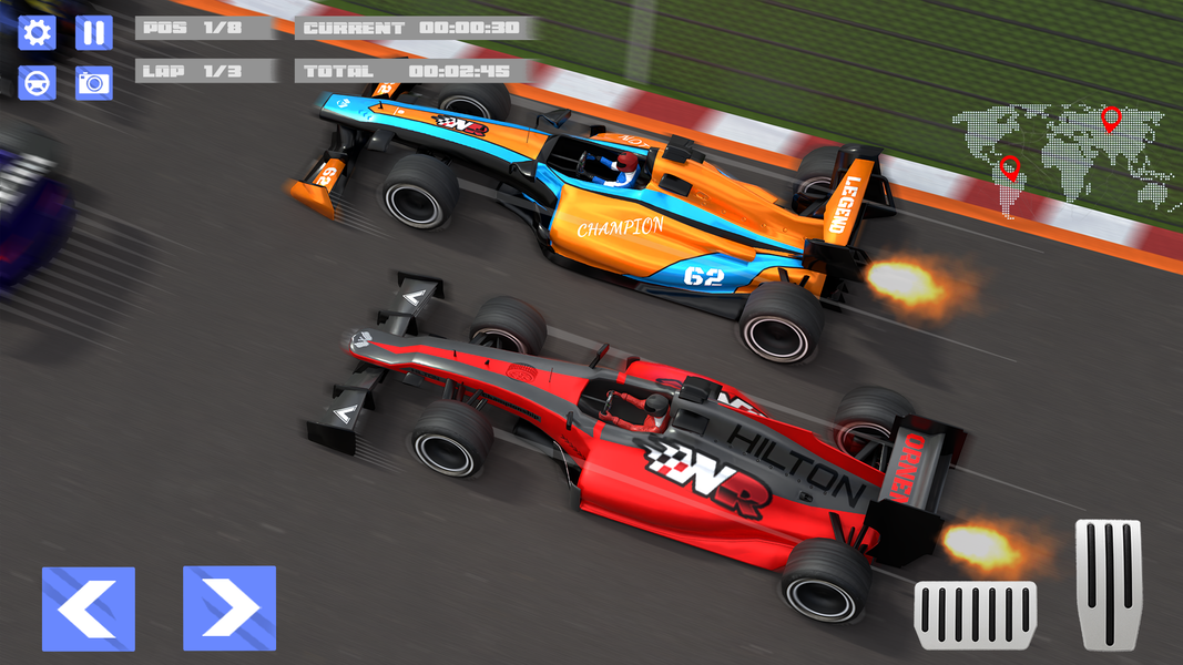 Formula Car Tracks: Car Games - Gameplay image of android game