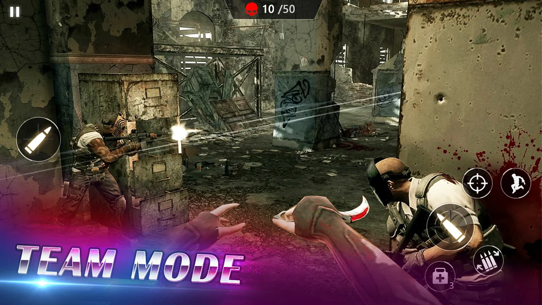 Pro Sniper: PvP Gunfight 3D - Gameplay image of android game