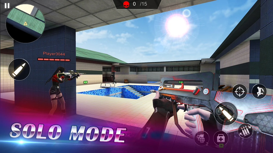 Pro Sniper: PvP Gunfight 3D - Gameplay image of android game