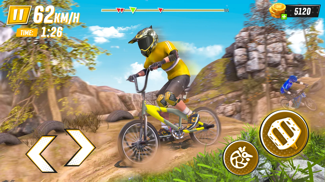 BMX Bike Games: Cycle games ۳D - عکس بازی موبایلی اندروید