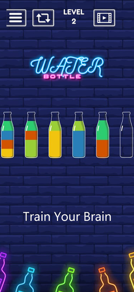 Water sort: Puzzle Games 2023 - Gameplay image of android game