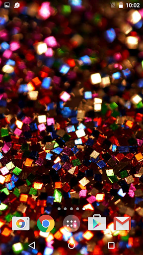 Sparkle Live Wallaper - Image screenshot of android app