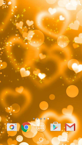 Sparkle Live Wallaper - Image screenshot of android app