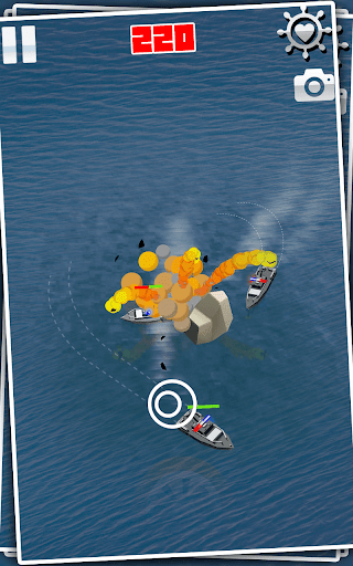 Police Chase Speed Boat Escape - Gameplay image of android game
