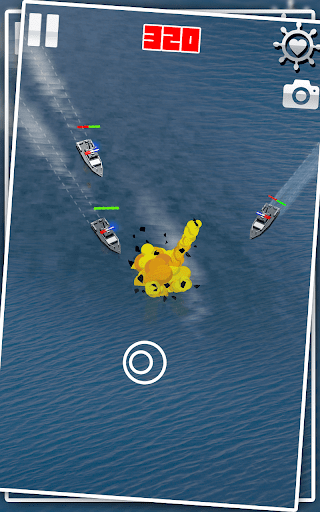 Police Chase Speed Boat Escape - Gameplay image of android game