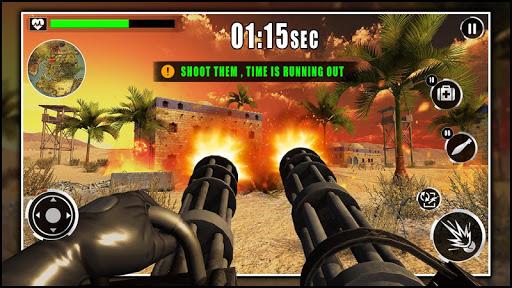 Gun Games Army Assault Shooter - Gameplay image of android game